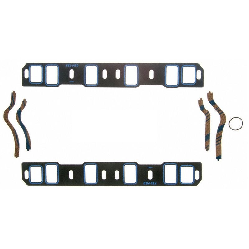 Fel Pro Hp Intake Manifold Gasket, Ford 260/ 289/ 302/ 351W, 1.20 Inch X 2.00 Inch Port Size, Steel Core Laminate with Printoseal – 1250 S-3