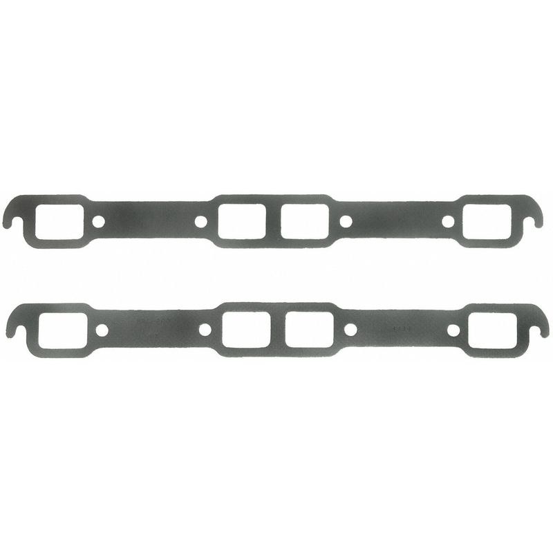 Fel Pro Hp Exhaust Header Gasket, Chrysler Big Block, Perforated Steel Core with Anti Stick Coating, Set of 2, 1.84 Inch X 1.33 Inch Port Size – 1414