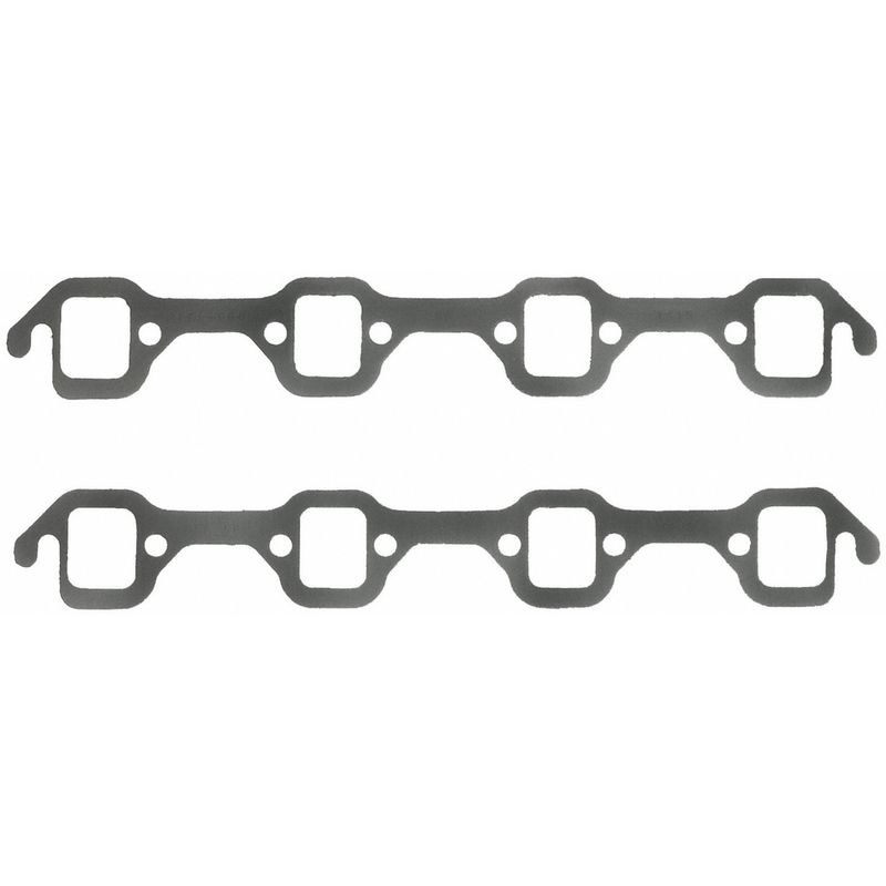 Fel Pro Hp Exhaust Header Gasket, Ford 260/ 289/ 351W, Perforated Steel Core with Anti Stick Coating, Set of 2 – 1415