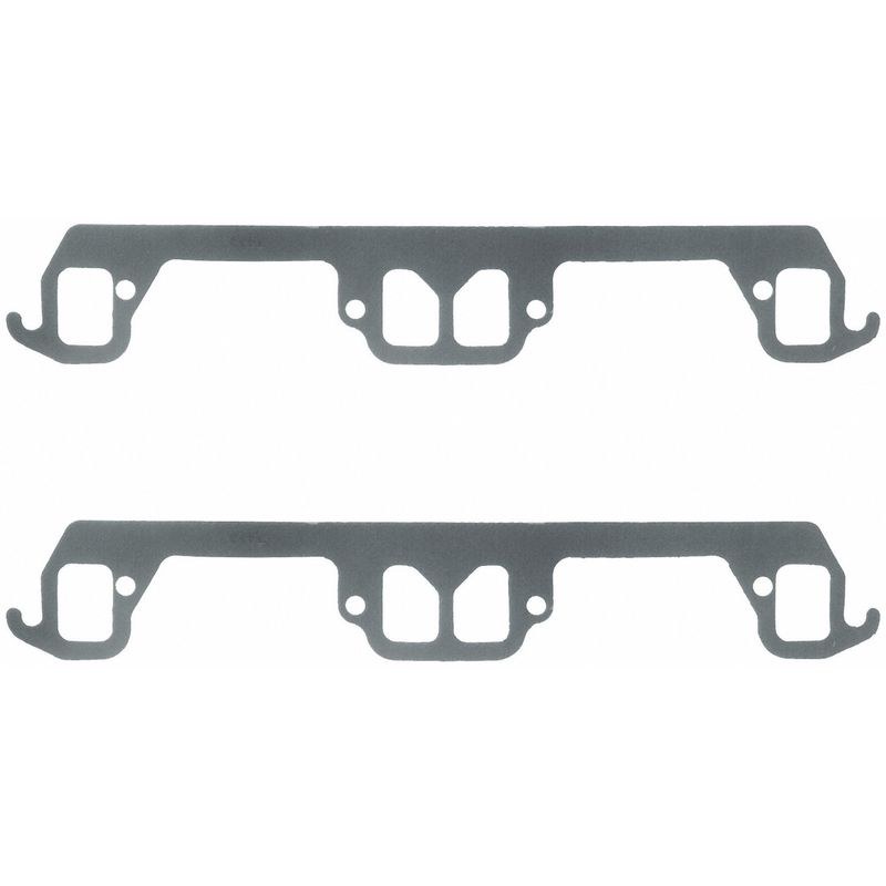 Fel Pro Hp Exhaust Header Gasket, Chrysler Small Block, Perforated Steel Core with Anti Stick Coating, Set of 2 – 1432