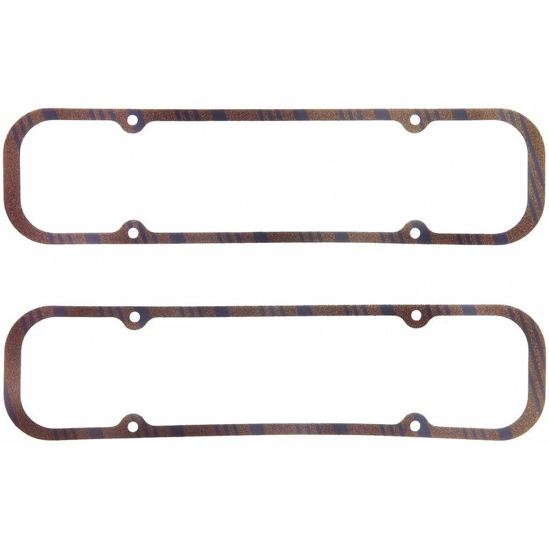 Fel Pro Hp Valve Cover Gasket, Pontiac 326/ 350/ 389/ 400/ 421/ 428/ 455, Cork-Rubber, 0.250 Inch Thick – 1627