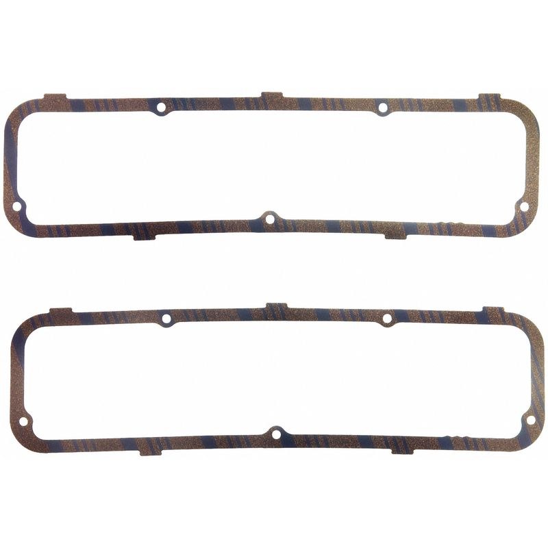 Fel Pro Hp Valve Cover Gasket, Ford 352/ 360/ 390/ 406/ 427/ 428/ 428 Cj/ 428 Scj, Cork-Rubber, 0.188 Inch Thick – 1632