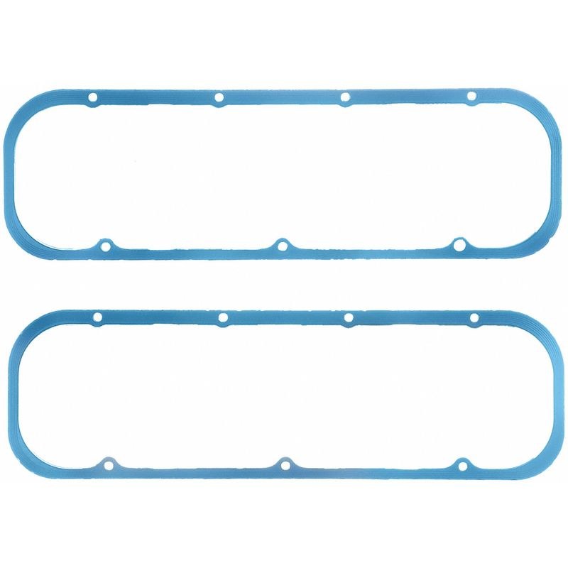 Fel Pro Hp Valve Cover Gasket, Chevrolet 396/ 402/ 427/ 454/ 502/ 510/ 540/ 572, Silicone Rubber with Steel Core, 0.137 Inch Thick – 1635