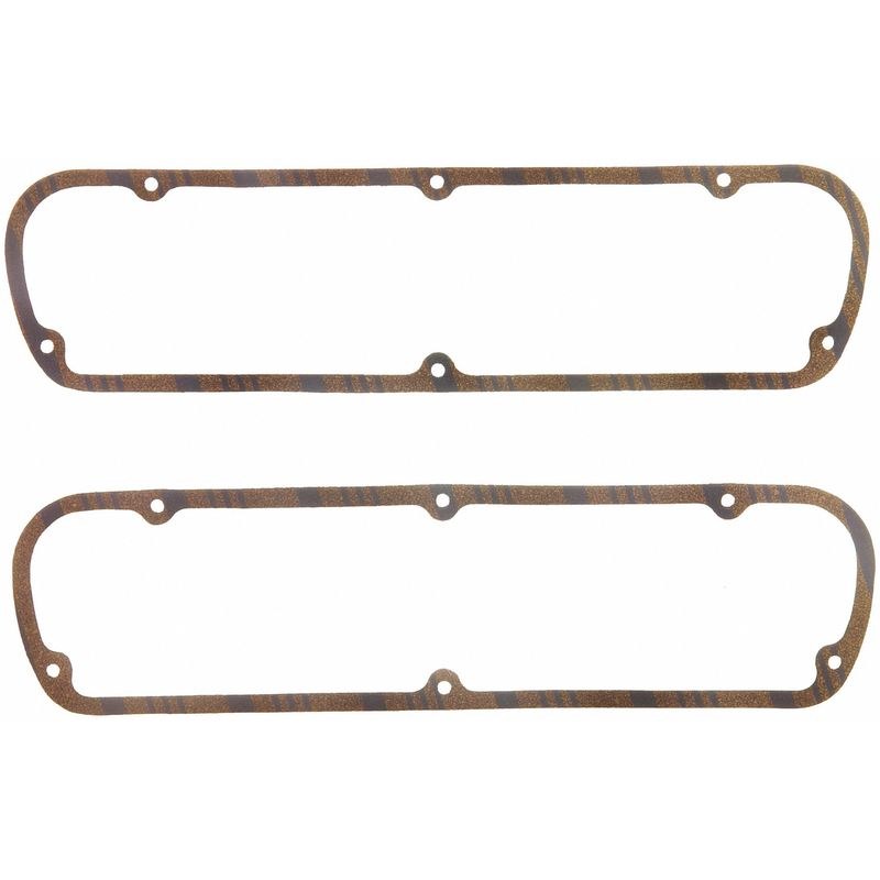 Fel Pro Hp Valve Cover Gasket, Ford 260/ 289/ 351W, Cork-Rubber with Steel Core, 0.313 Inch Thick – 1645