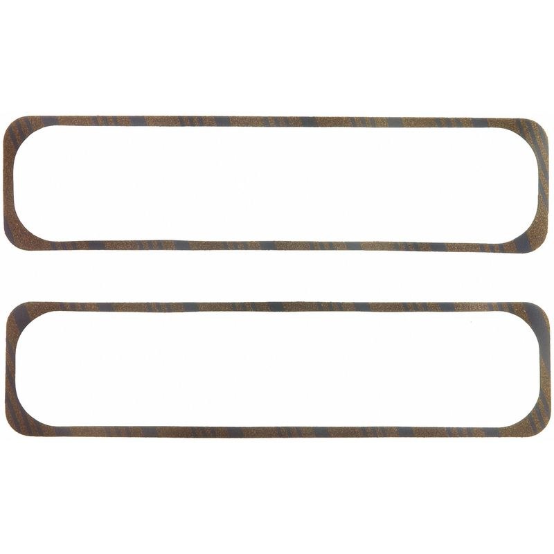 Fel Pro Hp Valve Cover Gasket, Chevy Small Block with Center Bolt Valve Covers, Cork and Rubber with Steel Core, 0.250 Inch Thick – 1648