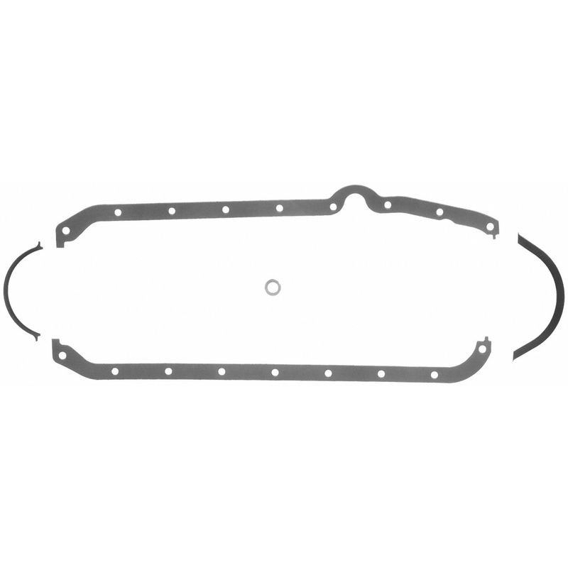 Fel Pro Hp Oil Pan Gasket, Chevy 262/ 267/ 305/ 250/ 400, Cork/Neoprene – 1803