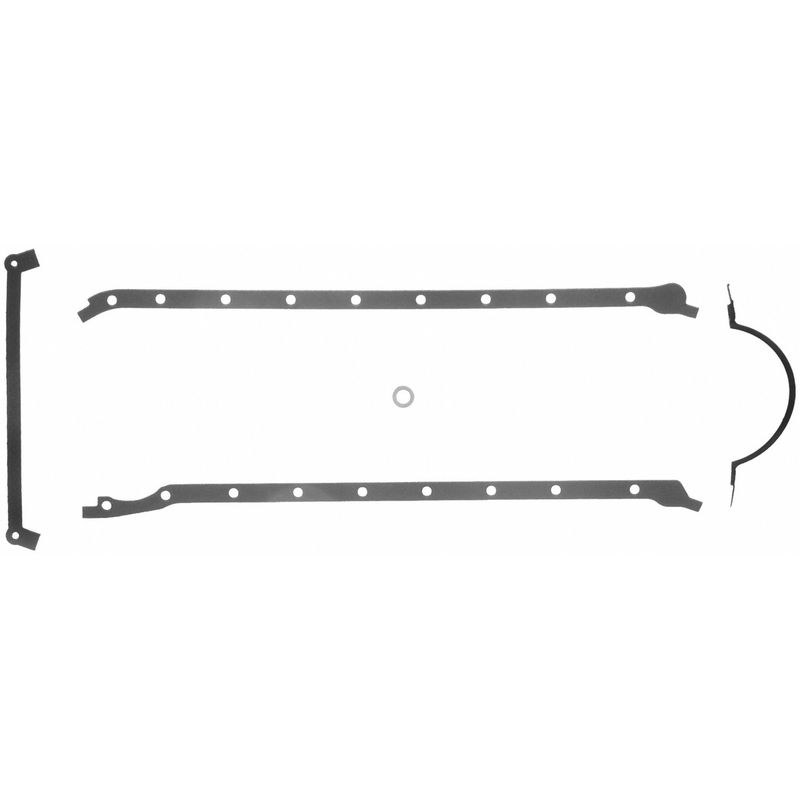 Fel Pro Hp Oil Pan Gasket, Chevy Big Block, Rubber Coated Fiber – 1804