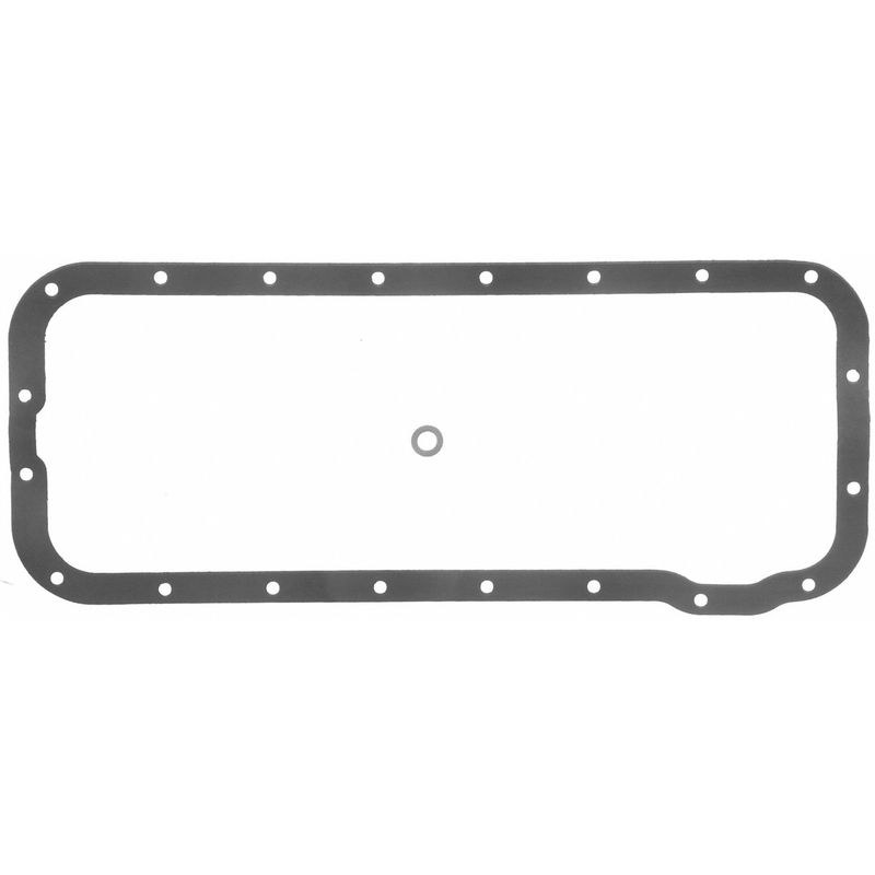 Fel Pro Hp Oil Pan Gasket, Ford Fe Big Block, Rubber Coated Fiber – 1817