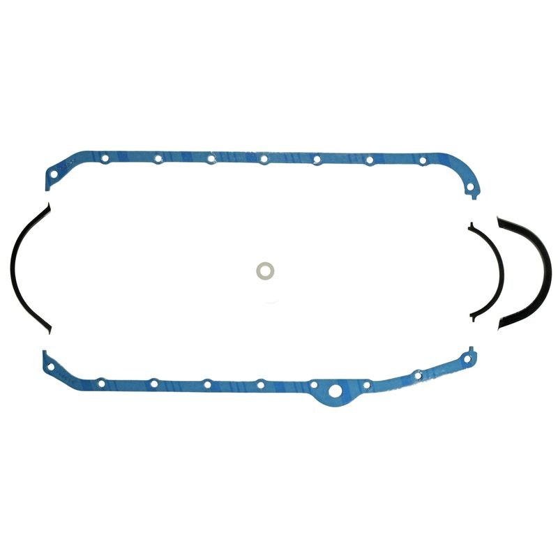 Fel Pro Hp Oil Pan Gasket, Chevy Small Block, 0.094 Inch Compressed Thickness, Rubber with Steel Core – 1821