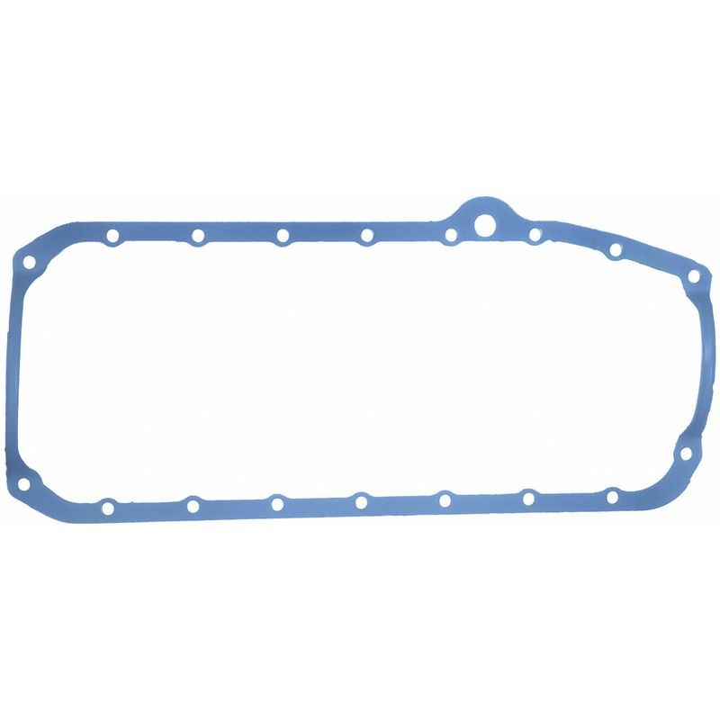 Fel Pro Hp Oil Pan Gasket, Chevy 1975-1979 Small Block, 0.141 Inch Compressed Thickness, Rubber with Steel Core – 1880