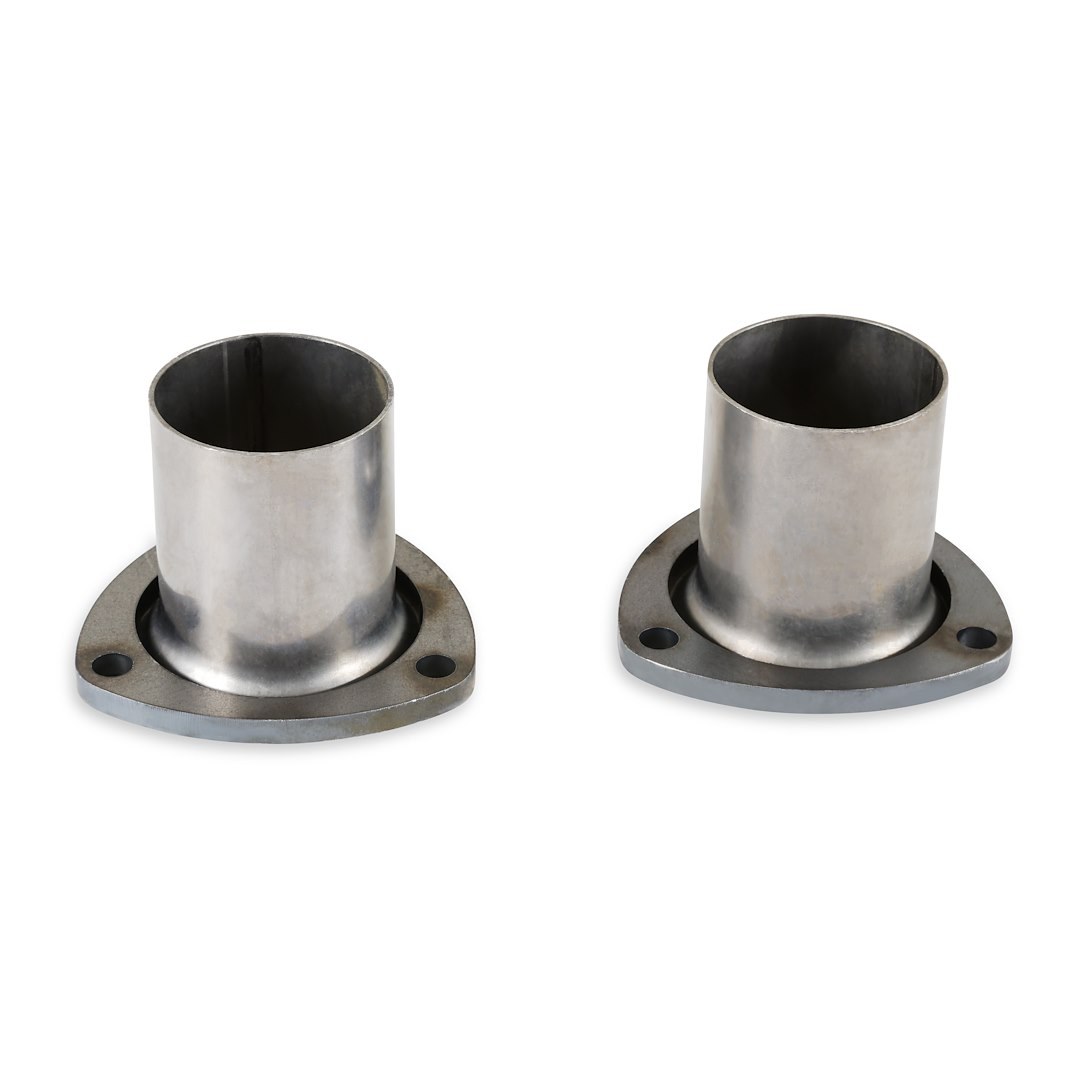 Flow Tech Exhaust Header Reducer, Do-It-Yourself, 3 Bolt Flanged, 3 Inch Collector Diameter, 2-1/2 Inch Exhaust Pipe Diameter, Steel – 10004FLT