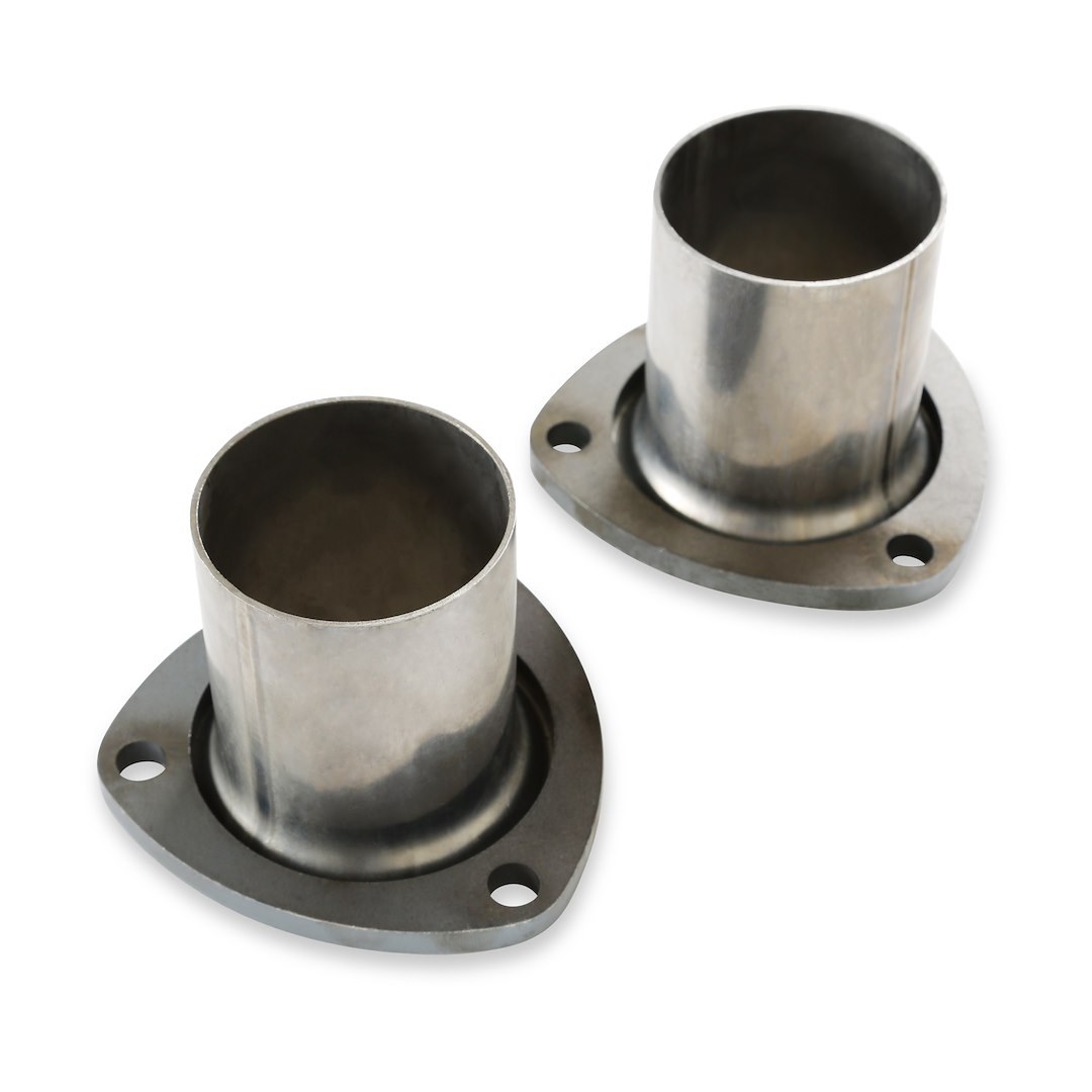 Flow Tech Exhaust Header Reducer, Do-It-Yourself, 3 Bolt Flanged, 3 Inch Collector Diameter, 2-1/2 Inch Exhaust Pipe Diameter, Steel – 10004FLT