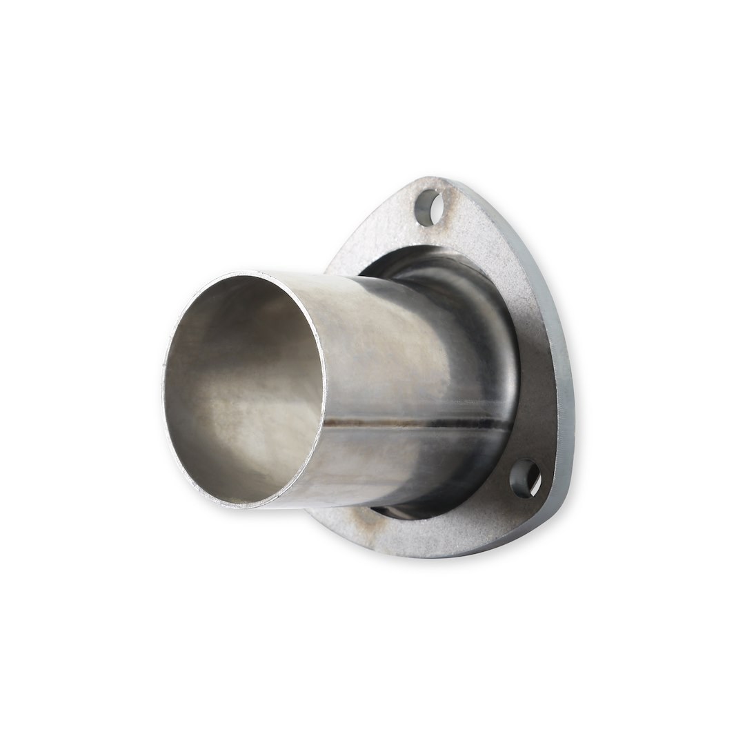 Flow Tech Exhaust Header Reducer, Do-It-Yourself, 3 Bolt Flanged, 3 Inch Collector Diameter, 2-1/2 Inch Exhaust Pipe Diameter, Steel – 10004FLT
