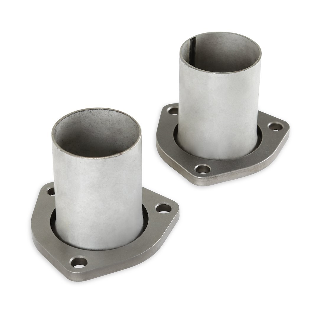 Flow Tech Exhaust Header Reducer, Do-It-Yourself, 3 Bolt Flanged, 2-1/2 Inch Collector Diameter, 2-1/4 Inch Exhaust Pipe Diameter, Steel – 10005FLT