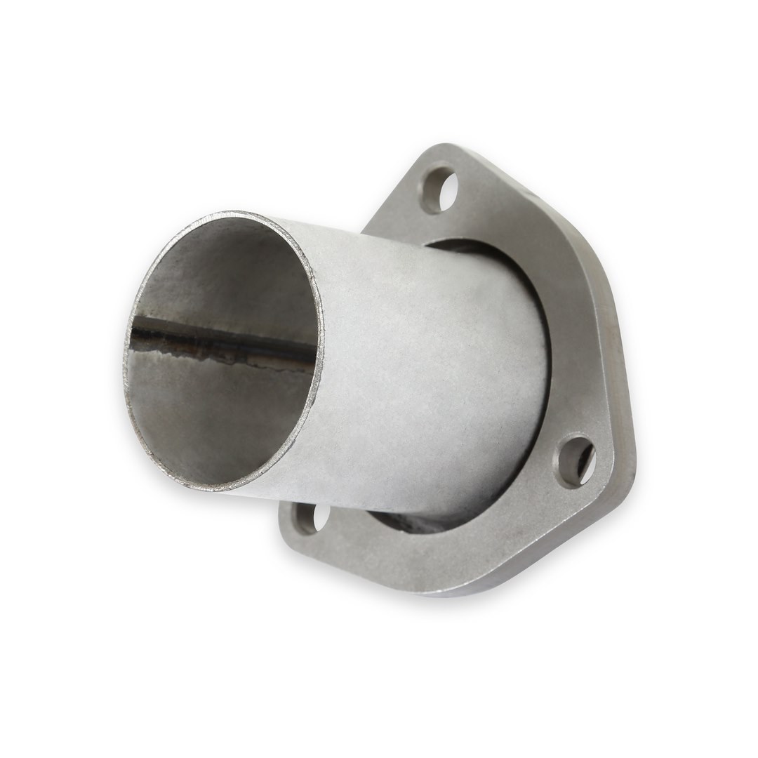 Flow Tech Exhaust Header Reducer, Do-It-Yourself, 3 Bolt Flanged, 2-1/2 Inch Collector Diameter, 2-1/4 Inch Exhaust Pipe Diameter, Steel – 10005FLT