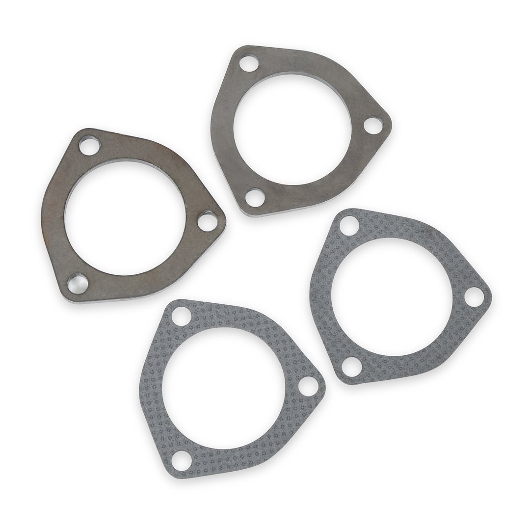 Flow Tech Exhaust Pipe Header, Hugger Toobs, 2-1/2 Inch Diameter, Stainless Steel, With 3 Bolt Flanged Inlet/Slip Fit Outlet – 10010FLT