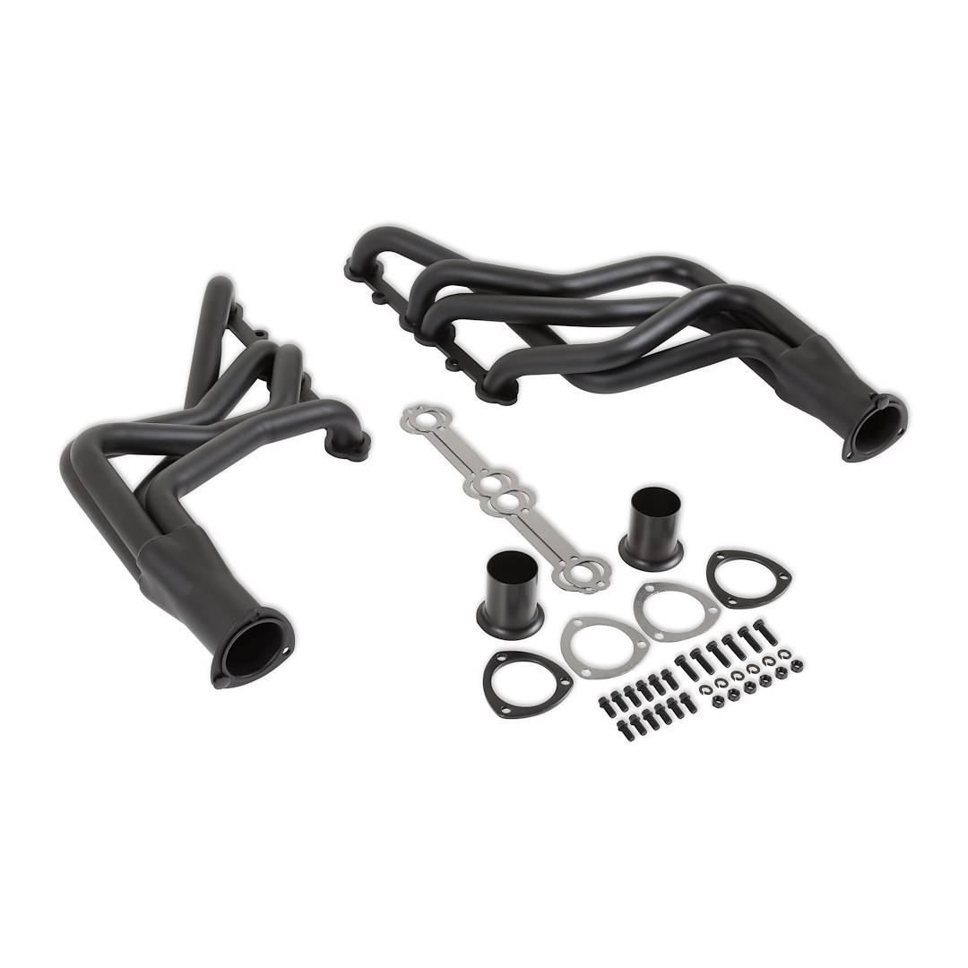 Flow Tech Exhaust Header, For Use with 265-400 Cubic Inch Chevy Small Block Engines, Chassis Exit, 1-5/8 Inch Diameter Primary Tubes – 11100FLT