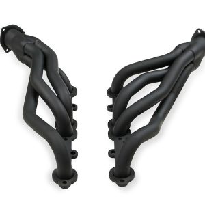Flow Tech Exhaust Header, For Use with 283-400 Cubic Inch Chevy Engines, Shorty Style Chassis Exit, 1-1/2 Inch Diameter Primary Tubes – 11108FLT