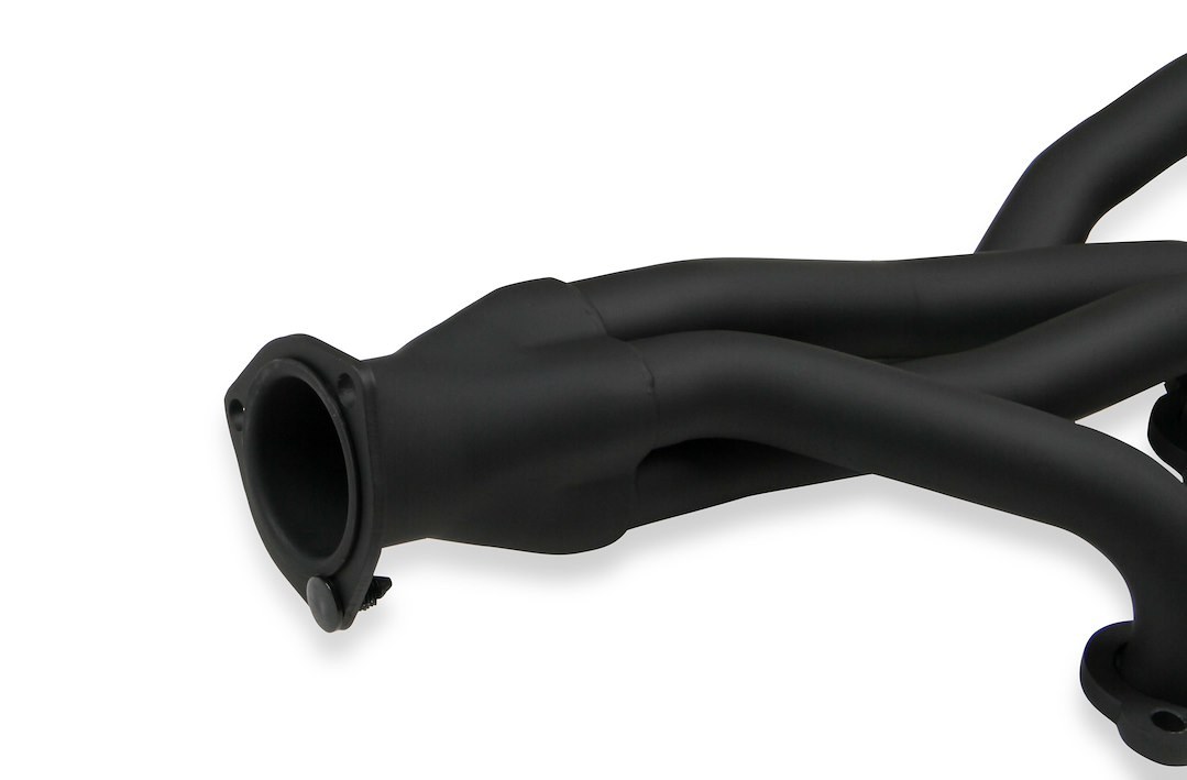 Flow Tech Exhaust Header, For Use with 283-400 Cubic Inch Chevy Engines, Shorty Style Chassis Exit, 1-1/2 Inch Diameter Primary Tubes – 11108FLT