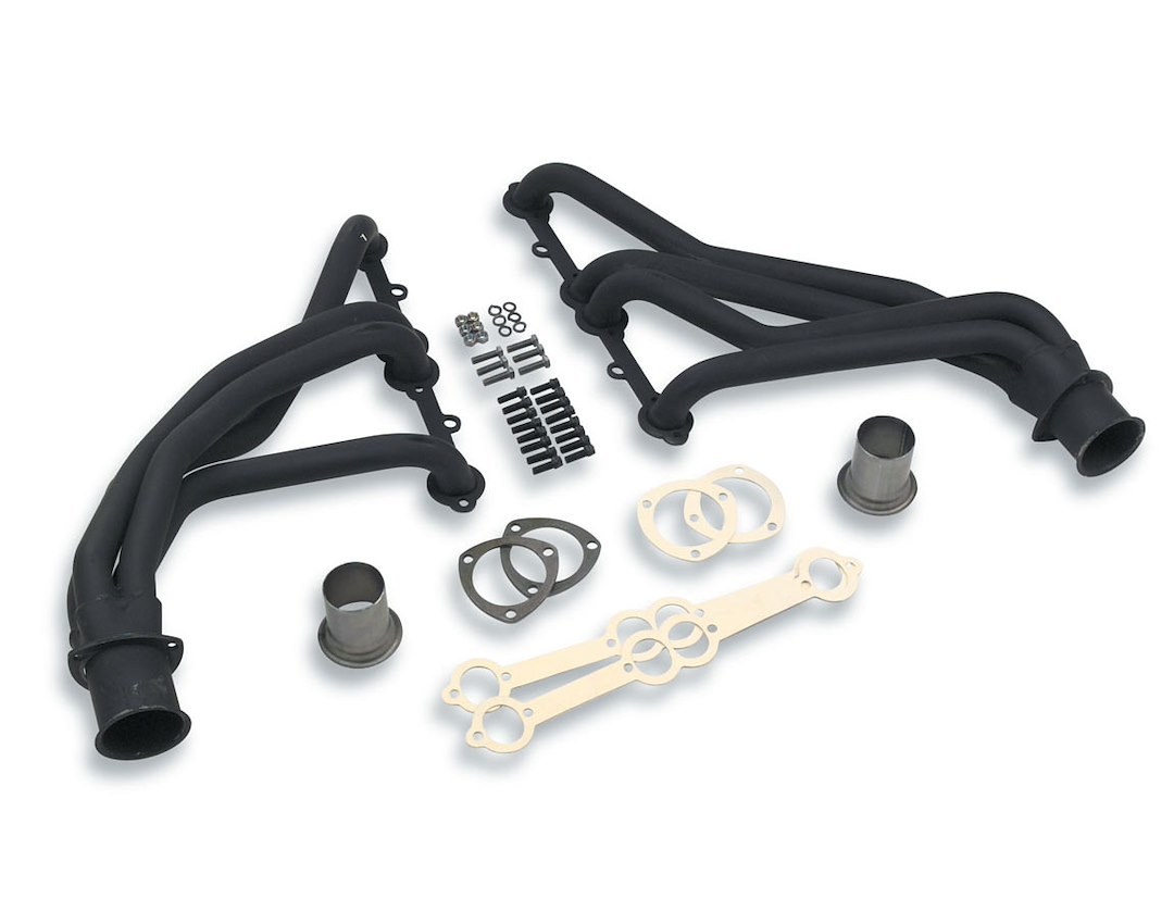 Flow Tech Exhaust Header, For Use with 283-400 Cubic Inch Chevy Engines, Chassis Exit, 1-1/2 Inch Diameter Primary Tubes – 11500FLT