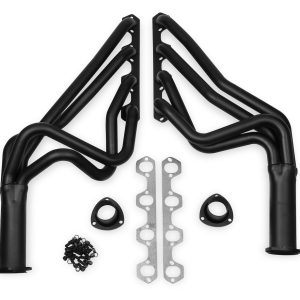 Flow Tech Exhaust Header, For Use with 260-302 Cubic Inch Windsor Block Ford Engines, Chassis Exit, 1-1/2 Inch Diameter Primary Tubes – 12102FLT