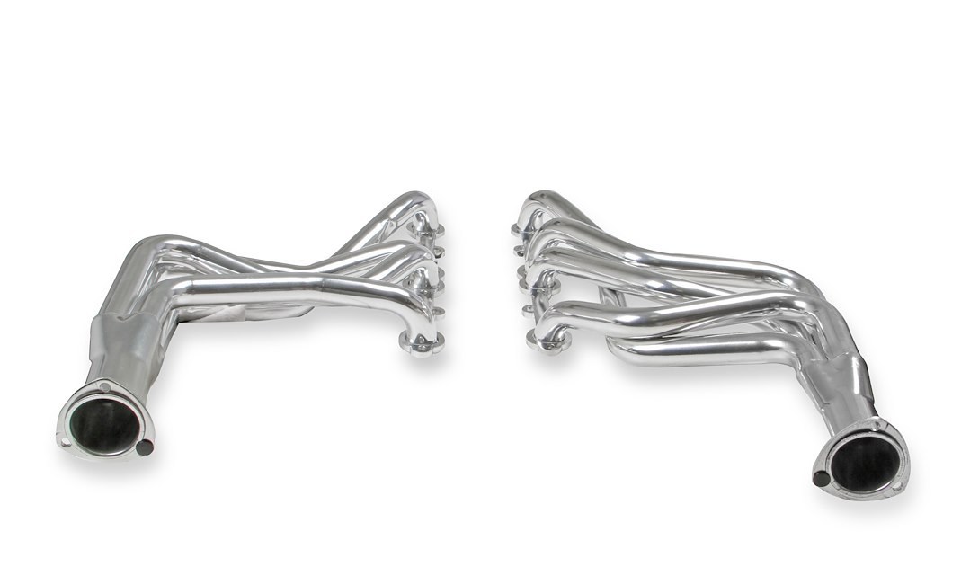 Flow Tech Exhaust Header, For Use with 283-400 Cubic Inch Chevy Engines, Chassis Exit, 1-5/8 Inch Diameter Primary Tubes – 31100FLT