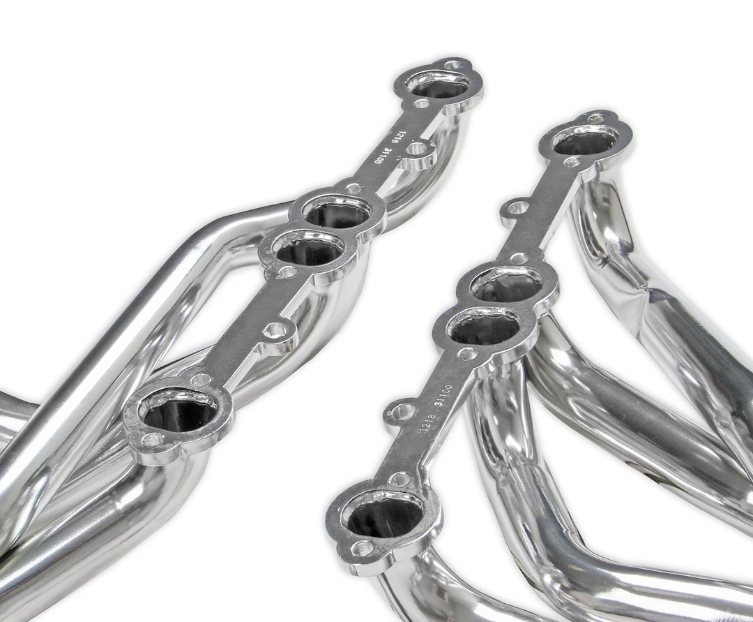 Flow Tech Exhaust Header, For Use with 283-400 Cubic Inch Chevy Engines, Chassis Exit, 1-5/8 Inch Diameter Primary Tubes – 31100FLT