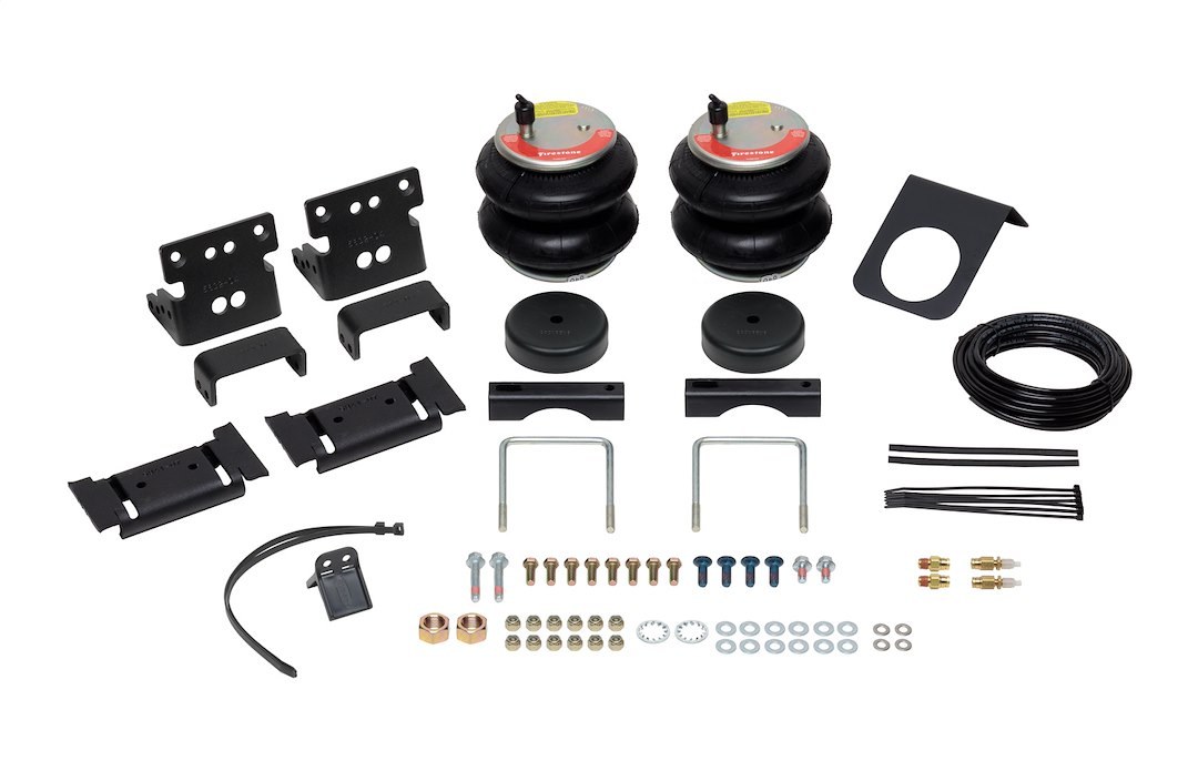 Firestone Ride-Rite Helper Spring Kit, Red Label, Air Spring, Frame Mount – 2701
