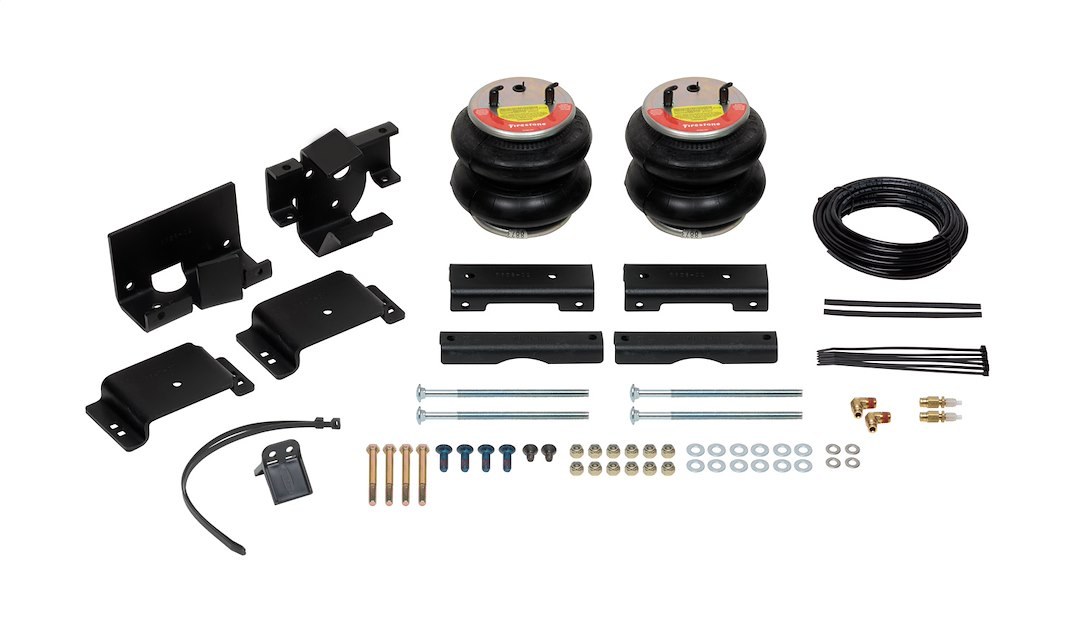 Firestone Ride-Rite Helper Spring Kit, Red Label, Air Spring, Frame Mount – 2706
