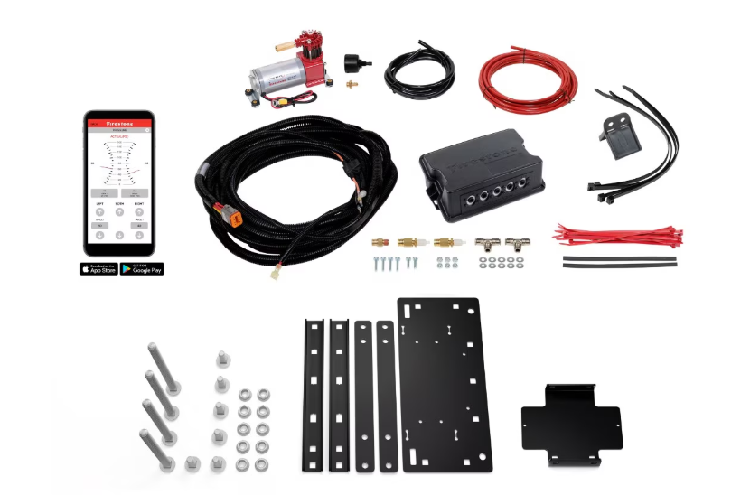 Firestone Ride-Rite Helper Spring Compressor Kit, Air Command, Dual Path Control – 2930