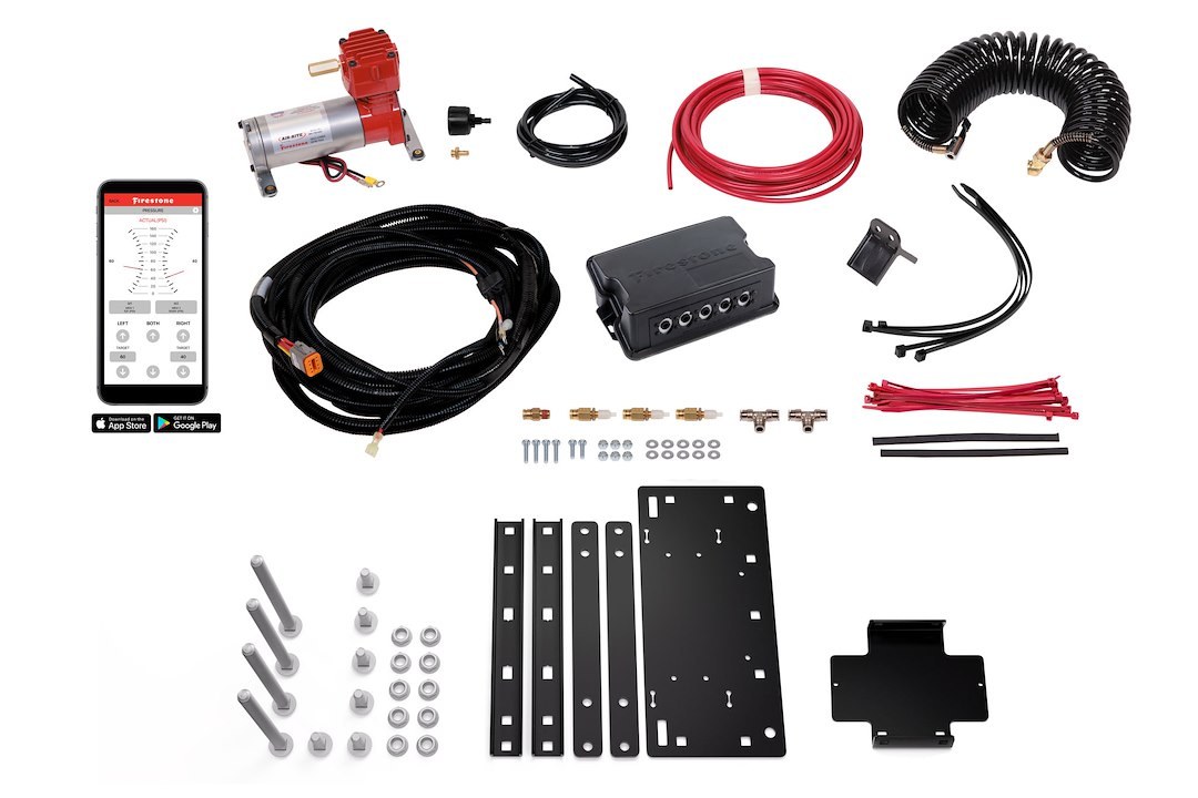 Firestone Ride-Rite Helper Spring Compressor Kit, Air Command, Dual Path Control – 2931