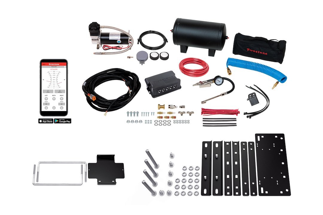 Firestone Ride-Rite Helper Spring Compressor Kit, Air Command, Dual Path Control – 2932