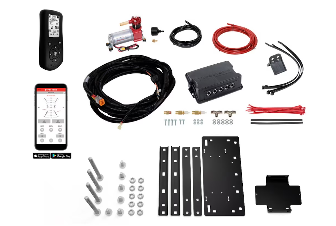 Firestone Ride-Rite Helper Spring Compressor Kit, Air Command, Dual Path Control – 2933