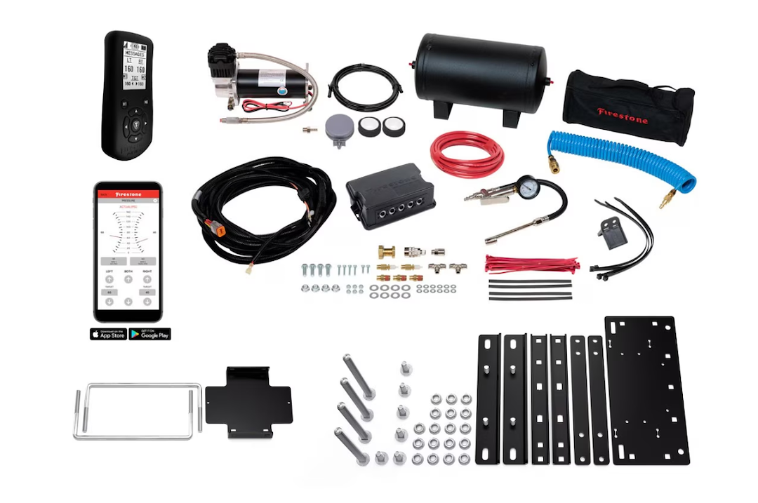 Firestone Ride-Rite Helper Spring Compressor Kit, Air Command, Dual Path Control – 2935