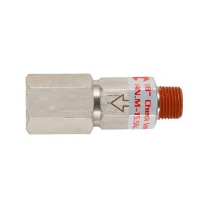 Firestone Ride-Rite Air Line Check Valve, 1/8 NPT Male/Female, Brass, Qty 1 – 3468