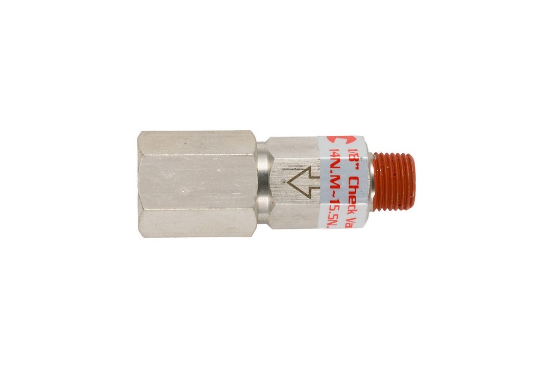Firestone Ride-Rite Air Line Check Valve, 1/8 NPT Male/Female, Brass, Qty 1 – 3468