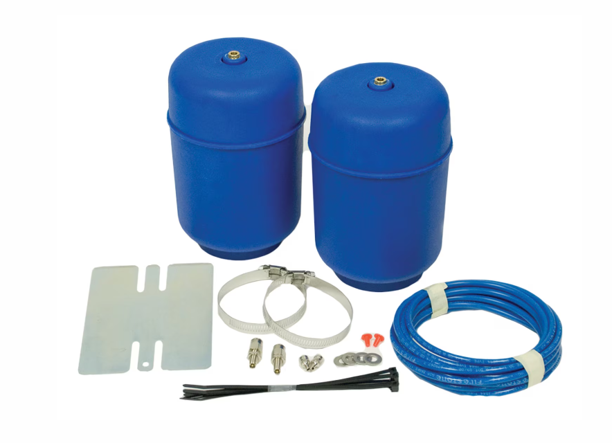 Firestone Ride-Rite Helper Spring Kit, Coil-Rite ™, Air Spring, Mounts Inside Coil Spring, 500 to 1000 Pound Leveling Capacity – 4108