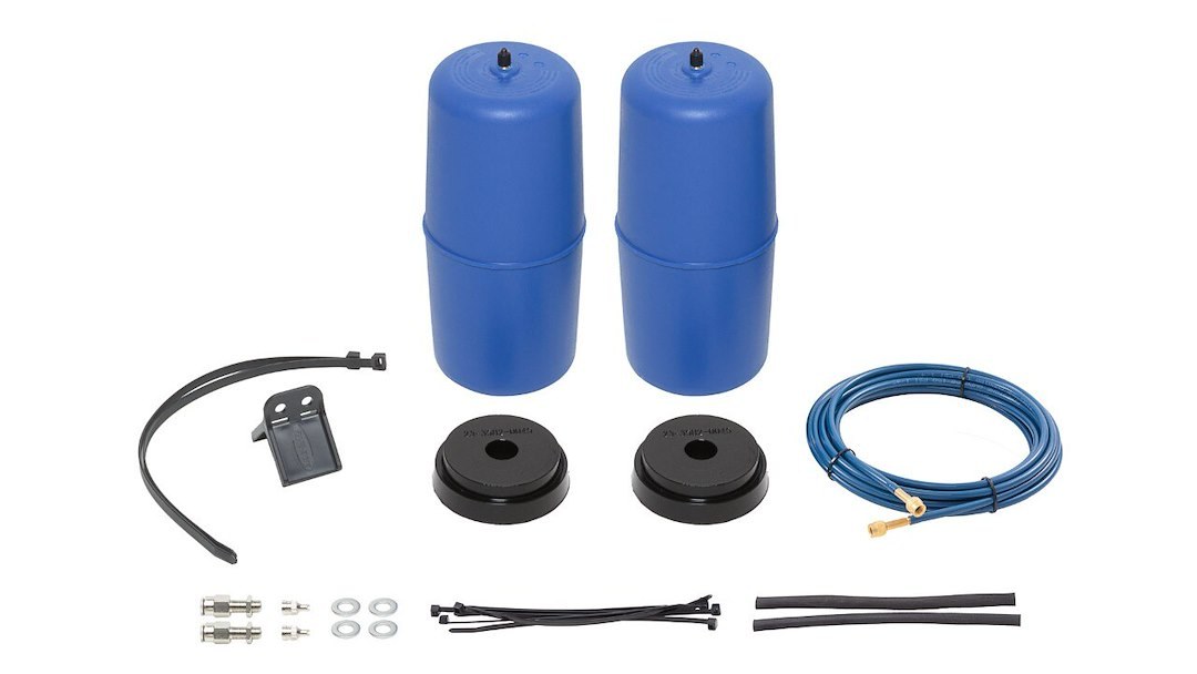 Firestone Ride-Rite Helper Spring Kit, Coil-Rite ™, Air Spring, Mounts Inside Coil Spring, 500 to 1000 Pound Leveling Capacity – 4130