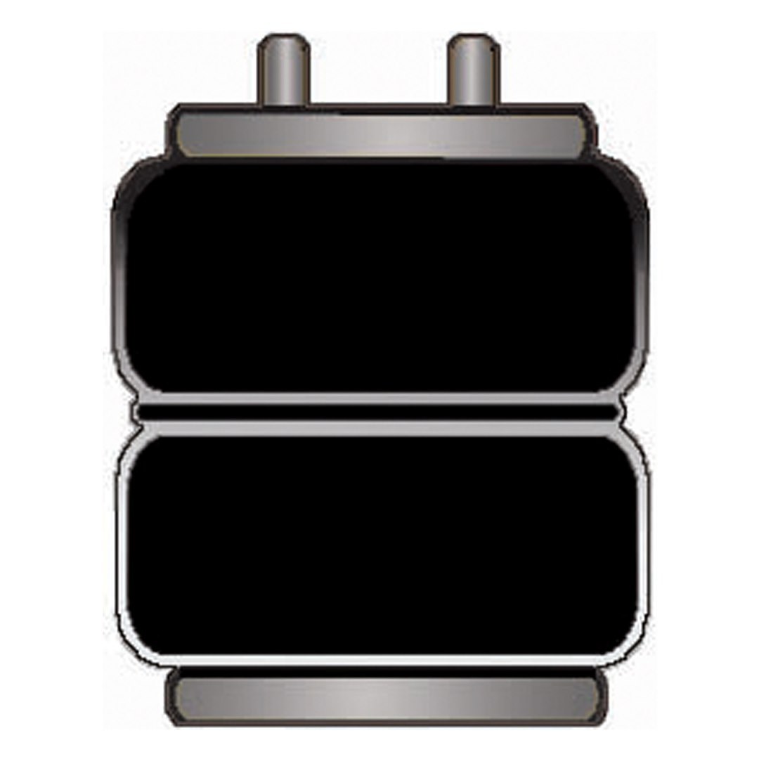 Firestone Ride-Rite Helper Spring Bellows, Replacement Double Bellows for Ride Rite Air Leveling Kits W21-760-2061 and W21-760-2488 – 6764
