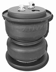 Firestone Ride-Rite Helper Spring Bellows, Double Bellows, 7 Inch Extended Height, 2.80 Inch Compressed Height, 6.40 Inch Diameter – 6957