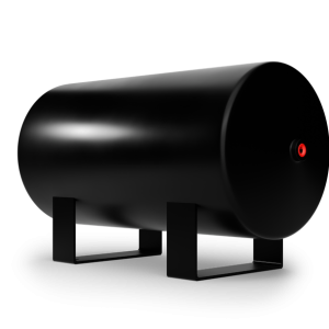Firestone Ride-Rite Air Tank, 2 Gallon Capacity, Black, Without Handle – 9462