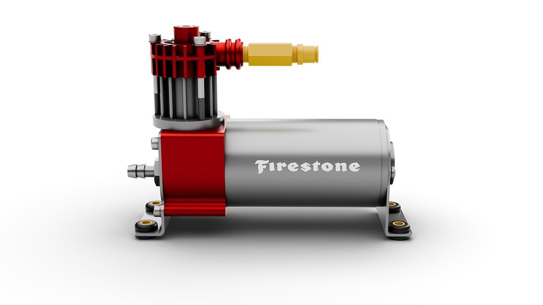Firestone Ride-Rite Air Compressor, Air Command, Stationary, Standard Duty, Maximum 120 PSI, 0.32 Cubic Feet Per Minute at 120 PSI, 13 Amps – 9523