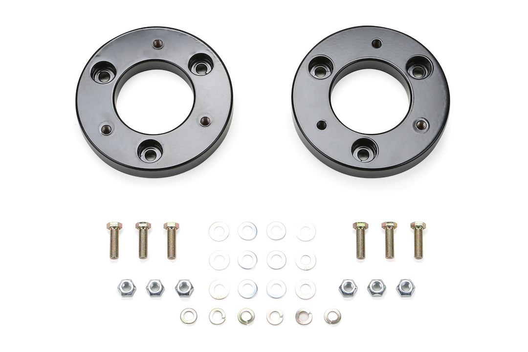 Fabtech Leveling Kit Suspension, 2 Inch Lift, Strut Assembly Spacers, With Strut Assembly Spacers/ Installation Hardware – FTL5107