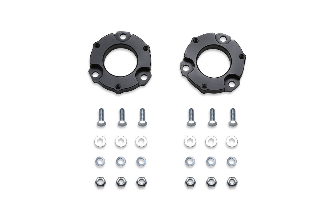 Fabtech Leveling Kit Suspension, 1-1/2 Inch Lift, Strut Assembly Spacers, With Strut Assembly Spacers/ Installation Hardware – FTL5108