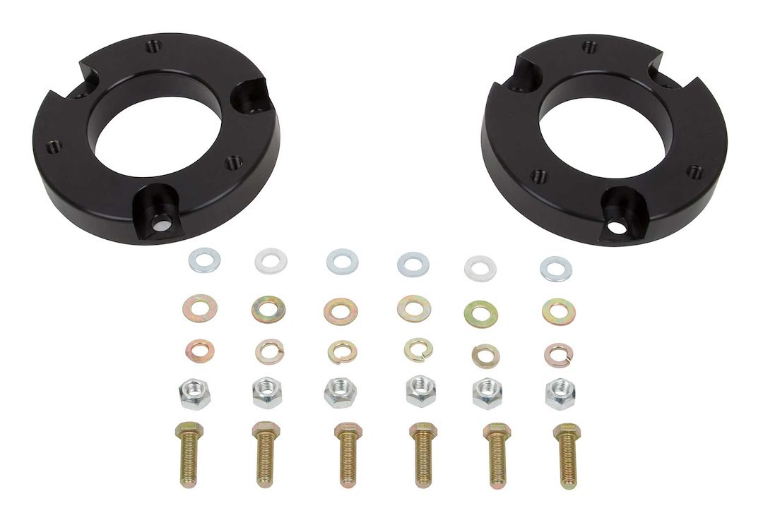 Fabtech Leveling Kit Suspension, 2 Inch Lift, Strut Assembly Spacers, With Strut Assembly Spacers/ Installation Hardware – FTL5204