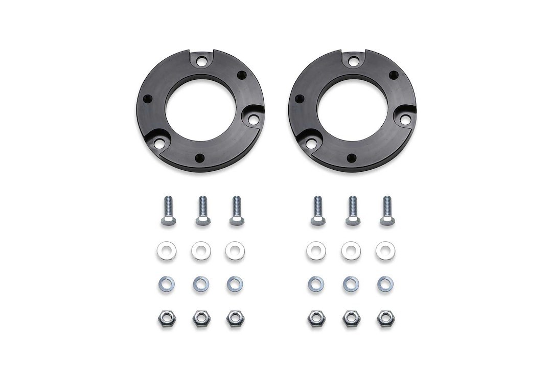 Fabtech Leveling Kit Suspension, 1-1/2 Inch Lift, Strut Assembly Spacers, With Strut Assembly Spacers/ Installation Hardware – FTL5207