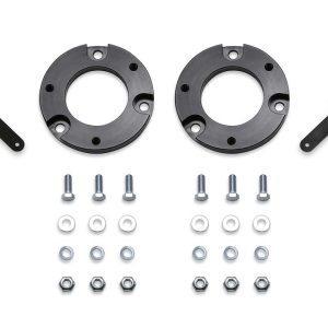Fabtech Leveling Kit Suspension, 1-1/2 Inch Lift, Strut Assembly Spacers, With Spacers/ Ride Sensor Brackets/ Installation Hardware – FTL5211