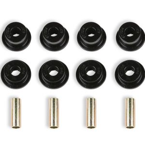 Fabtech Control Arm Bushing, Black, Polyurethane, Includes Upper Control Arm Bushings and Sleeves, For Use with FTS1500 Series Control Arms – FTS1100