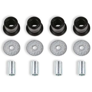 Fabtech Control Arm Bushing, Black, Polyurethane, Includes Upper Control Arm Bushings and Sleeves – FTS1103