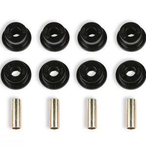 Fabtech Control Arm Bushing, Black, Polyurethane, Includes Upper Control Arm Bushings and Sleeves – FTS1104